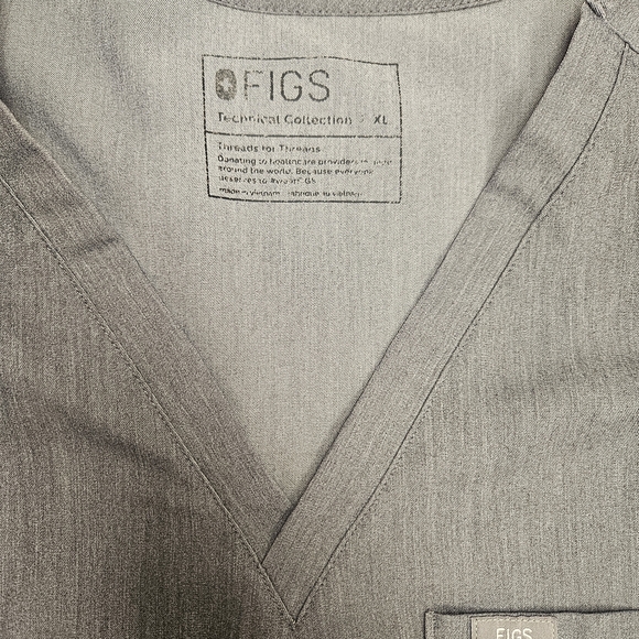 Figs Scrub Set In Gray WOMENS XL/P - Picture 9 of 9